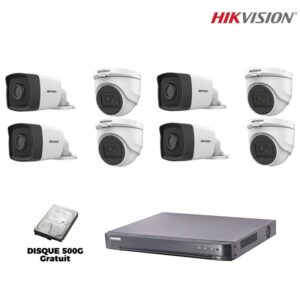 kit-de-surveillance-hikvision-8-cameras-disque-500g-2mp-prix-tunisie