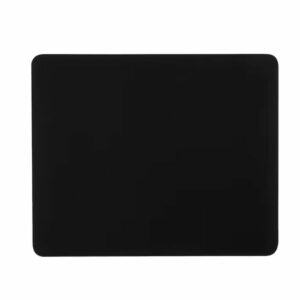 prix tunisir Tapis de Souris Simple - En caoutchouc naturel et tissu  - anti-dérapant - Compatible avec les souris de Type optique et laser  - Couleur: Noir