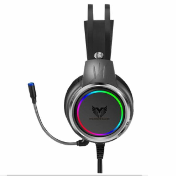 prix tunisie Micro Casque Gamer STAR WAVE GH1017 Technologie de connectivité: Filaire  Interface: USB, 2 x Jack 3.5 mm  Éclairage RGB  Longueur du câble: 1.8 mètre  Conception ergonomique confortable Couleur: Noir Garantie: 1 an