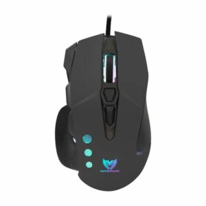 prix tunise Souris Gamer STAR WAVE GM1136 Technologie de connectivité: Filaire Résolution: 12800 DPI  12 Boutons  Design Ergonomique avec rétroéclairage  RGB  Matériau: Plastique Longueur du câble: 1,5 mètre Couleur: Noir Garantie: 1 an