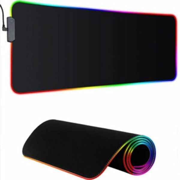 prix tunisie Tapis de Souris STAR WAVE MP002 Épaisseur: 4 mm  Matériau: Caoutchouc( Tissu imperméable ) Rétroéclairage RGB Dimensions: 780 x 300 x 4 mm Couleur: Noir