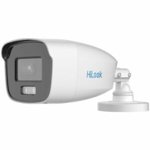 prix tunisie Caméra de Surveillance Externe HILOOK ColorVu Bullet - Résolution du capteur: CMOS 2MP, 1920 × 1080px - Objectif à focale fixe de 2,8 mm et 3,6 mm - Imagerie couleur 24h/24 et 7j/7 avec ouverture F1.0 - La technologie 3D DNR pour des images nettes - Distance de lumière blanche jusqu'à 40 m pour une imagerie nocturne lumineuse - Réglage De L'angle: Panoramique: 0° à 360°, Inclinaison: 0° à 180°, Rotation: 0° à 360° - Un port pour quatre signaux commutables (TVI/AHD/CVI/CVBS) - Protection: IP66 - Matériel: Métal - Dimensions: 75,4 × 223,25 × 87,3 mm - Garantie: 1an