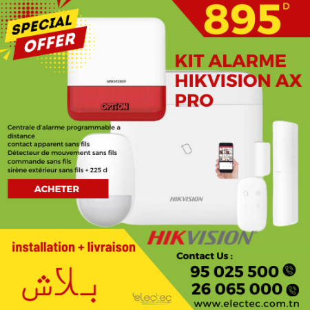 kit alarme hikvision